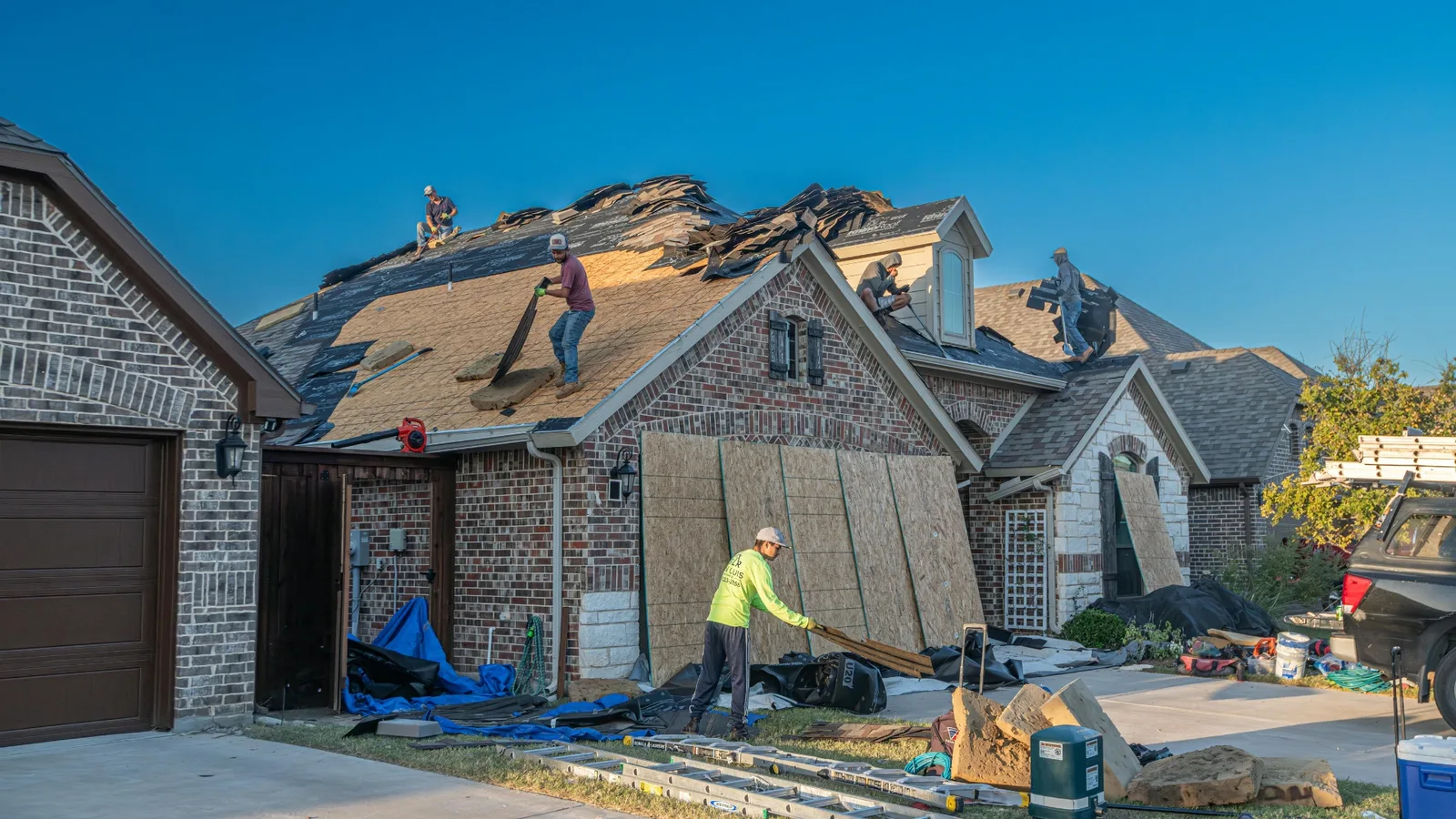 Emergency roof leak repair and storm response in Killeen, TX