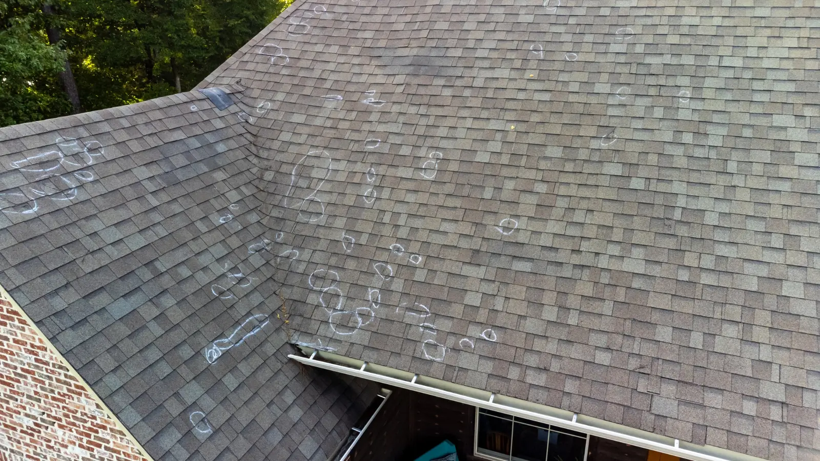 Hail damage inspection and roof repair in Bell County, TX