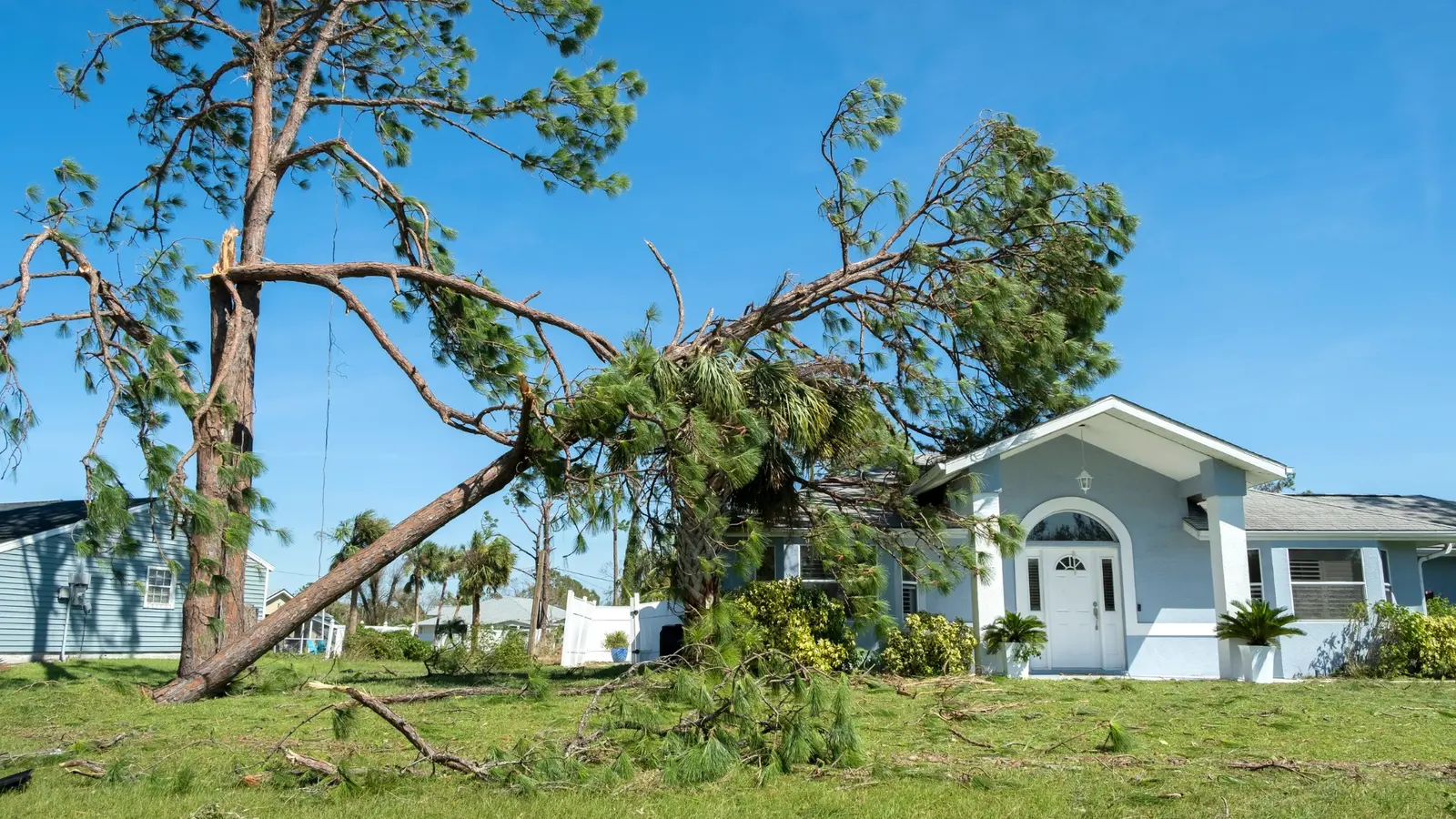 Complete storm damage roof restoration in Central Texas