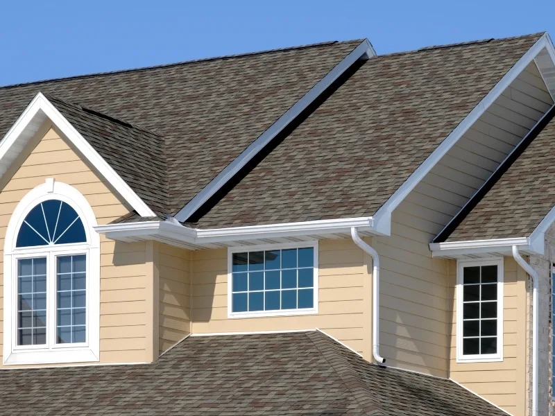 Completed architectural shingle replacement on a Killeen residential home
